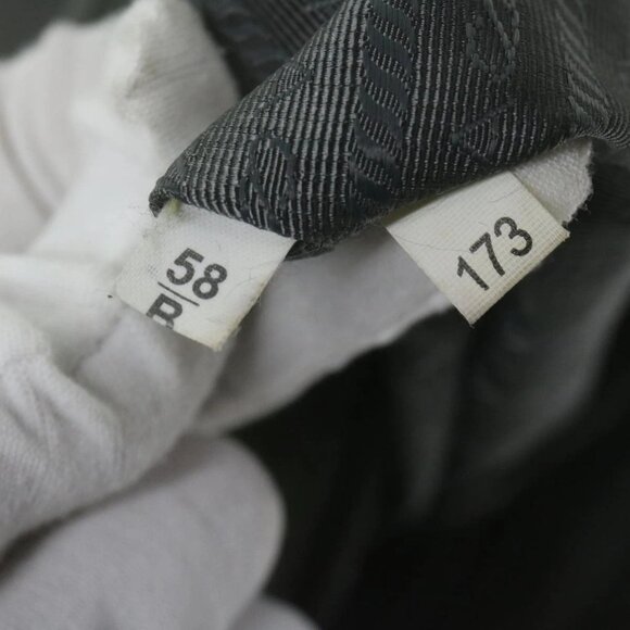 PRADA Tote Bag Nylon 2way Gray Auth - Picture 13 of 16